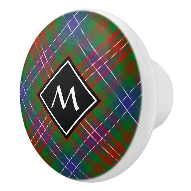 Pomo De Cerámica Clan Wilson Modern Tartán (Derecha)
