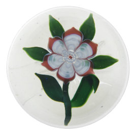 Pomo De Cerámica Classic Simple Open Flower Victorian