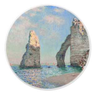 Pomo De Cerámica Claude Monet - Acantilados en Etretat