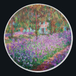 Pomo De Cerámica Claude Monet - El jardín del artista en Giverny<br><div class="desc">El jardín del artista en Giverny / Le Jardin de l'artiste a Giverny - Claude Monet,  1900</div>