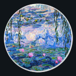Pomo De Cerámica Claude Monet - Water Lilies, 1919,<br><div class="desc">Famoso cuadro de Claude Monet,  Water Lilies,  1919</div>