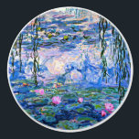 Pomo De Cerámica Claude Monet - Water Lilies, 1919,<br><div class="desc">Famoso cuadro de Claude Monet,  Water Lilies,  1919</div>