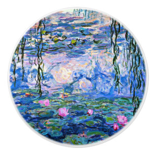 Pomo De Cerámica Claude Monet - Water Lilies, 1919,