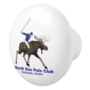 Pomo De Cerámica Club de Polo North Star