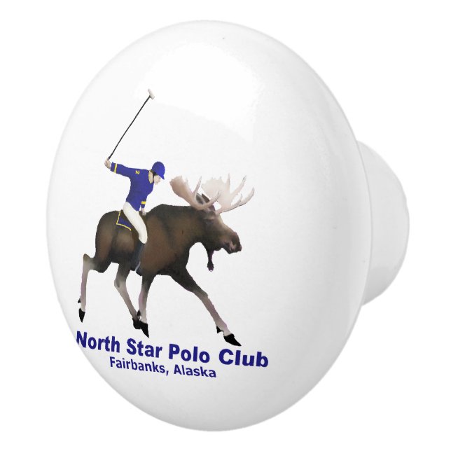 Pomo De Cerámica Club de Polo North Star (Derecha)