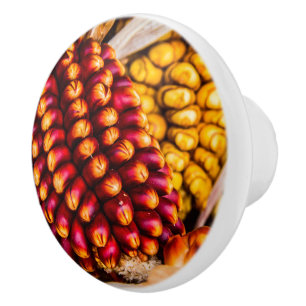Pomo De Cerámica Coberturas de maíz