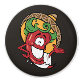 Pomo De Cerámica cocina fresca de decoración de pimienta del suroes