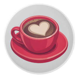 Pomo De Cerámica Coffee ceramic knobs