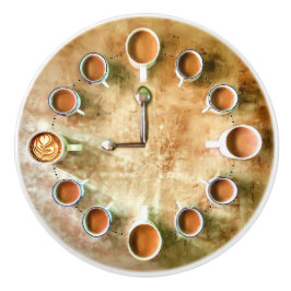 Pomo De Cerámica Coffee taza café tiempo de café