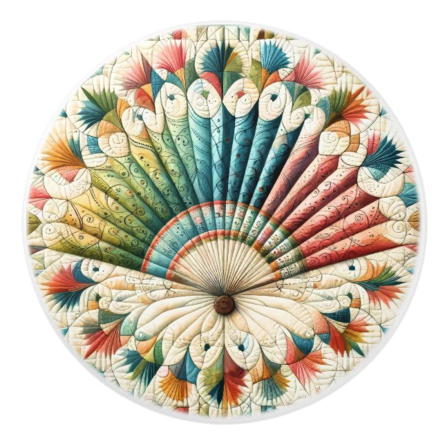 Pomo De Cerámica Cojín de coser (Anverso)