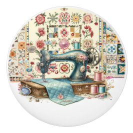 Pomo De Cerámica Cojín de coser