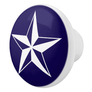 Pomo De Cerámica color personalizado perilla de cerámica de estrell