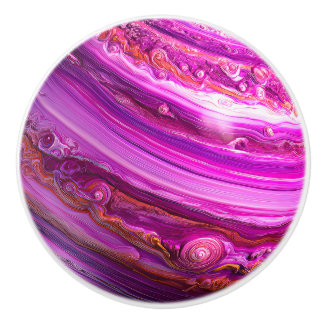 Pomo De Cerámica Colorful ceramic knobs leaf