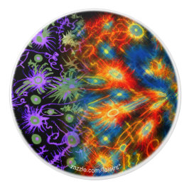 Pomo De Cerámica Colorida extracción cerámica