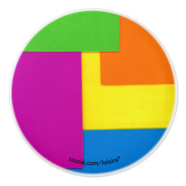 Pomo De Cerámica Colorido