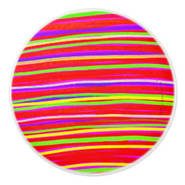 Pomo De Cerámica Colorido