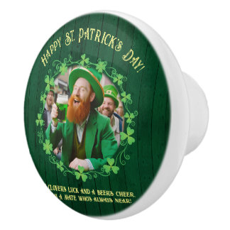 Pomo De Cerámica Compañía de cerdos y cerdos