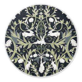 Pomo De Cerámica Conejos Fantasmas de Snowbell