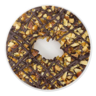 Pomo De Cerámica Cookie - Tejido de cajón de nueces