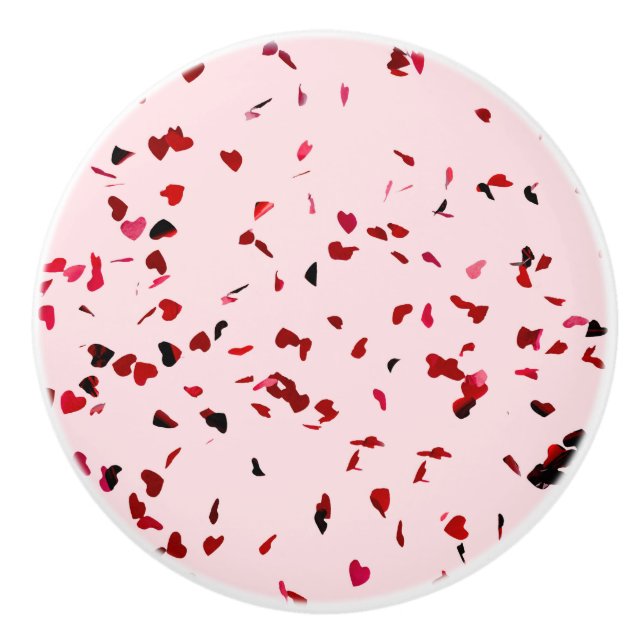 Pomo De Cerámica Corazones de amor (Anverso)