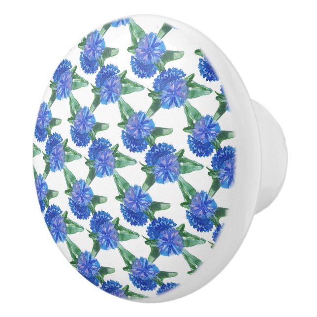 Pomo De Cerámica cornflores acuáticas (Derecha)