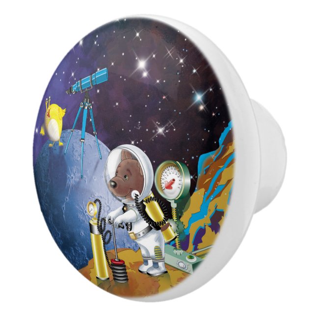 Pomo De Cerámica cosmos (Derecha)