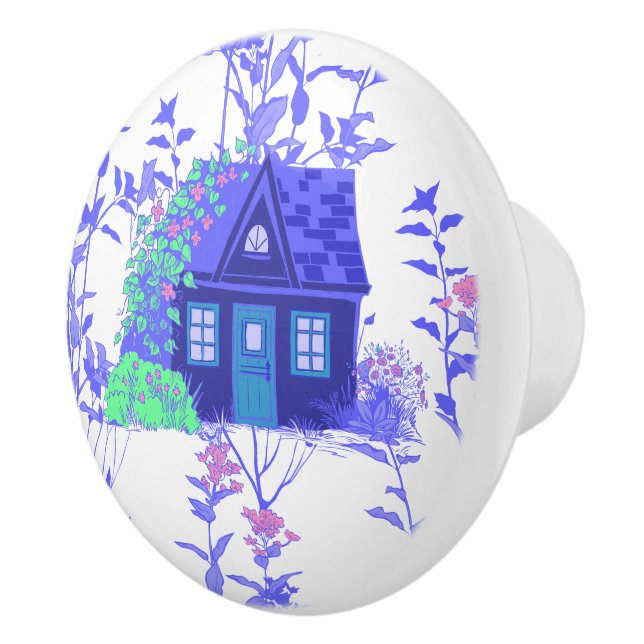 Pomo De Cerámica Cottage (Derecha)