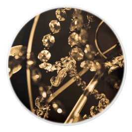 Pomo De Cerámica Cristales de Sepia