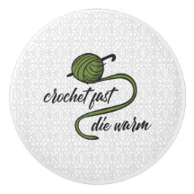 Crochet verde oliva rápido, mortal caliente