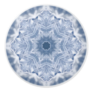 Pomo De Cerámica Crystal Mandala