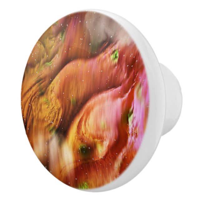 Pomo De Cerámica Cuadrada (Derecha)