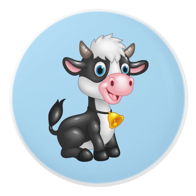 Pomo De Cerámica Cubierta cerámica para el gabinete infantil (Anverso)