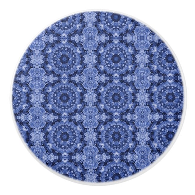 Pomo De Cerámica Cuello azul (Anverso)
