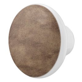 Pomo De Cerámica Cuero Azul Tartán Tartán Tela Crocodile Skine