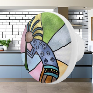 Pomo De Cerámica Cuidada decoración de las habitaciones del Suroest