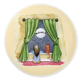 Pomo De Cerámica Cuidados Navidades Vieron Agua para Niños y Gatos