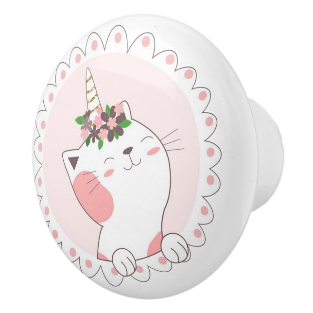 Pomo De Cerámica Cute Unicat Ceramic Knob (Derecha)