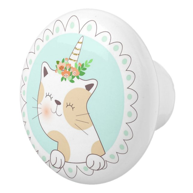 Pomo De Cerámica Cute Unicat Ceramic Knob (Derecha)