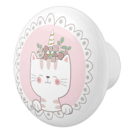 Pomo De Cerámica Cute Unicat Ceramic Knob