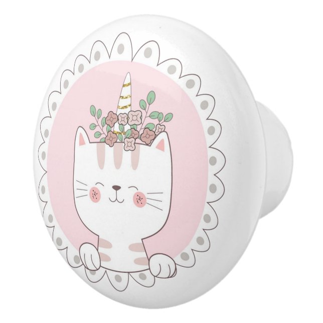 Pomo De Cerámica Cute Unicat Ceramic Knob (Derecha)