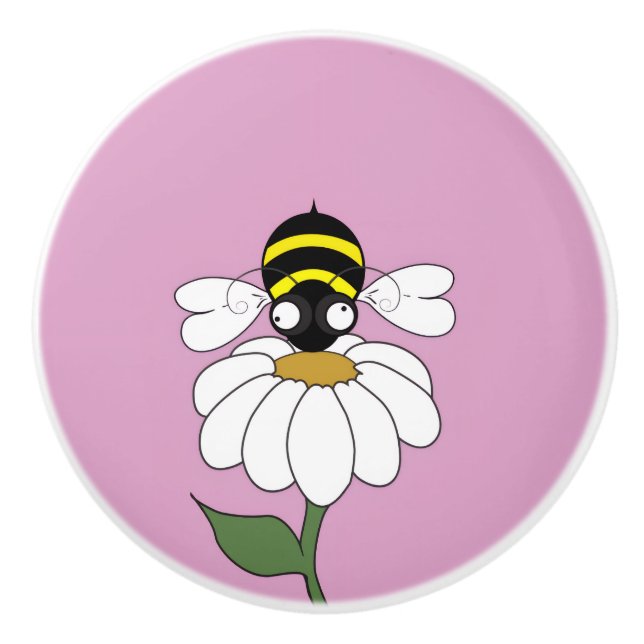 Pomo De Cerámica Daisy Ceramic Knob (Anverso)