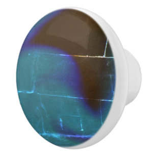 Pomo de cerámica de colores mixtos