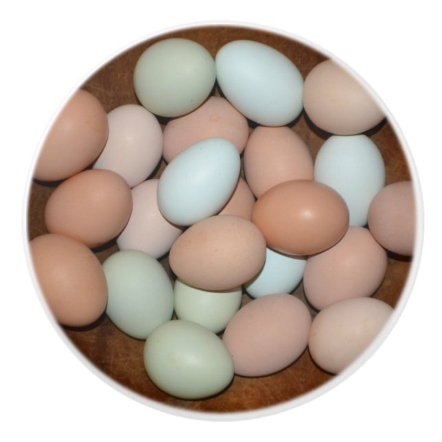 Pomo de cerámica de huevo (Anverso)