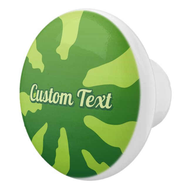 Pomo de cerámica de la sandía (Derecha)