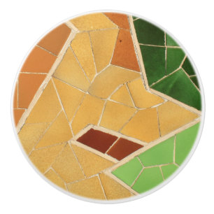 Pomo De Cerámica Decoración de mosaicos