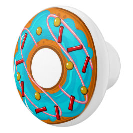 Pomo De Cerámica Deliciosa Decadente De Oroño/Donut