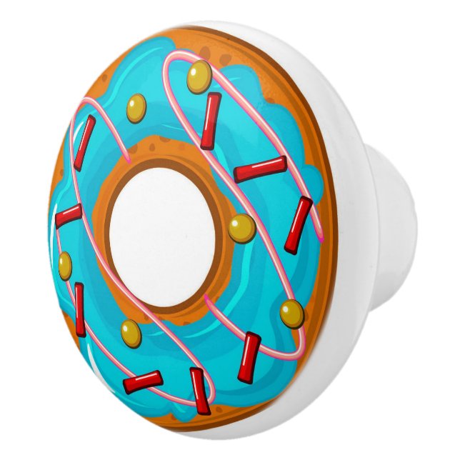 Pomo De Cerámica Deliciosa Decadente De Oroño/Donut (Derecha)