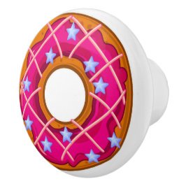 Pomo De Cerámica Deliciosa Decadente De Oroño/Donut