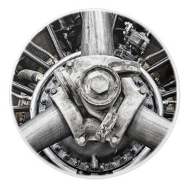 Pomo De Cerámica Dentro de un propulsor