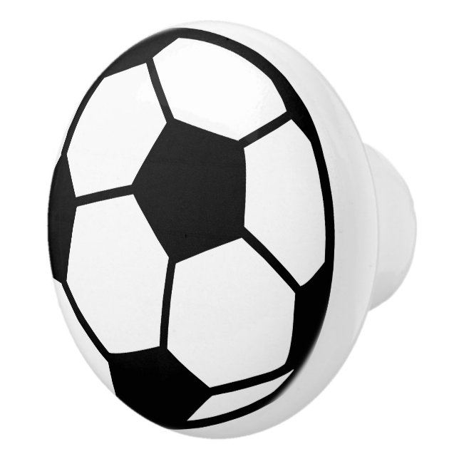 Pomo De Cerámica Deportes de fútbol (Derecha)